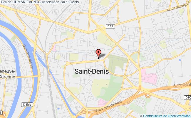 plan association Human Events Saint-Denis