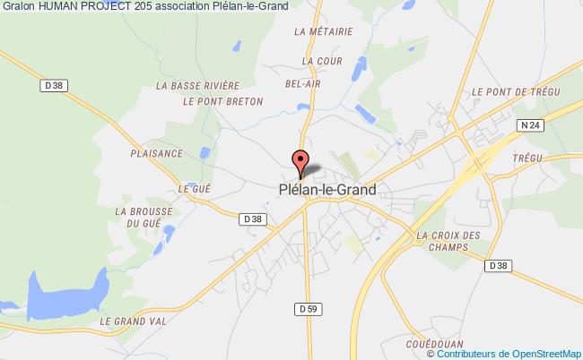 plan association Human Project 205 Plélan-le-Grand