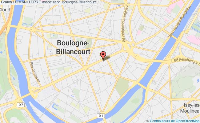 plan association Humani'terre Boulogne-Billancourt