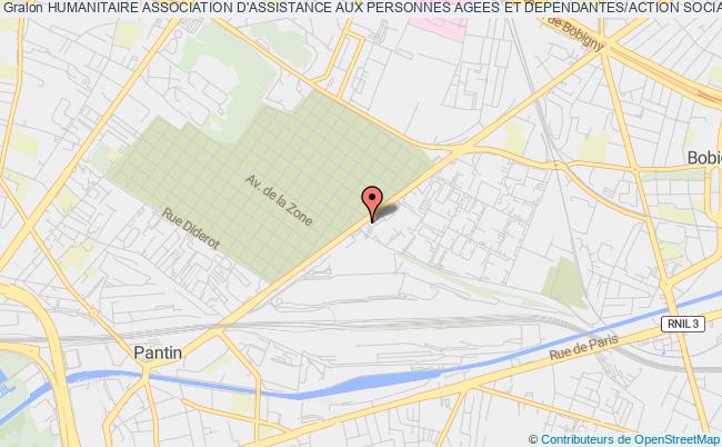 HUMANITAIRE ASSOCIATION D'ASSISTANCE AUX PERSONNES AGEES ET DEPENDANTES/ACTION SOCIALE