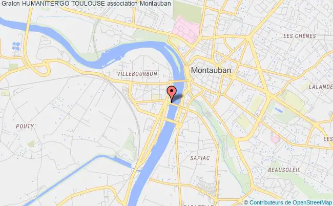 plan association Humaniter'go Toulouse Montauban