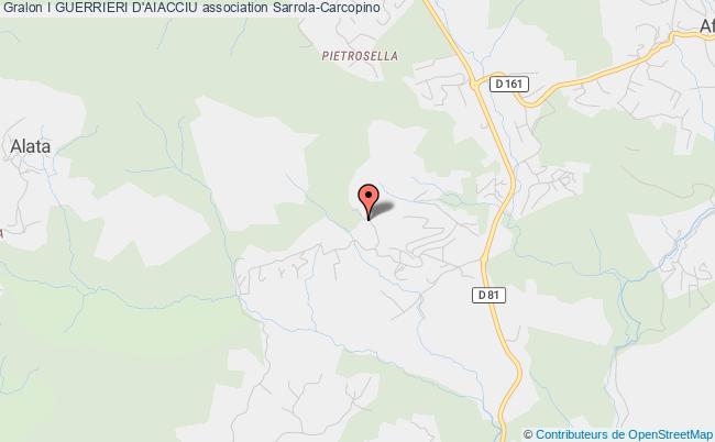 plan association I Guerrieri D'aiacciu Sarrola-Carcopino