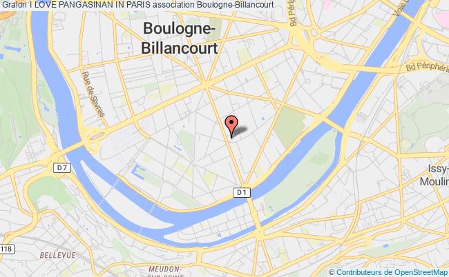 plan association I Love Pangasinan In Paris Boulogne-Billancourt