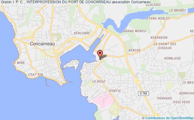 plan association I. P. C. , Interprofession Du Port De Concarneau Concarneau
