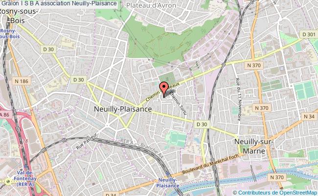 plan association I S B A Neuilly-Plaisance