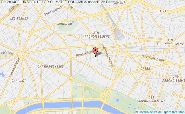 plan association I4ce - Institute For Climate Economics Paris 8e