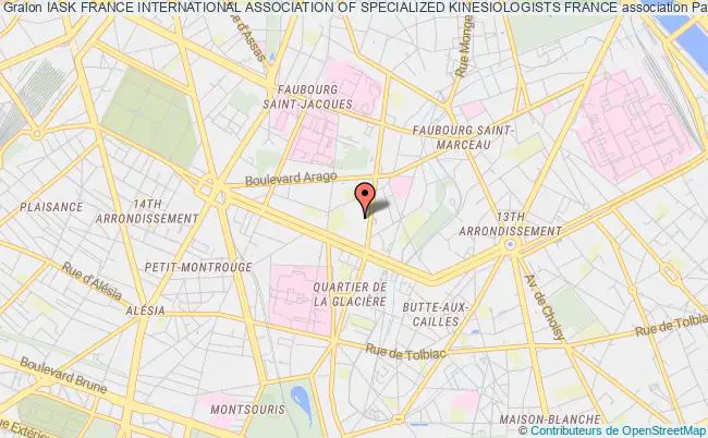 plan association Iask France International Association Of Specialized Kinesiologists France Paris
