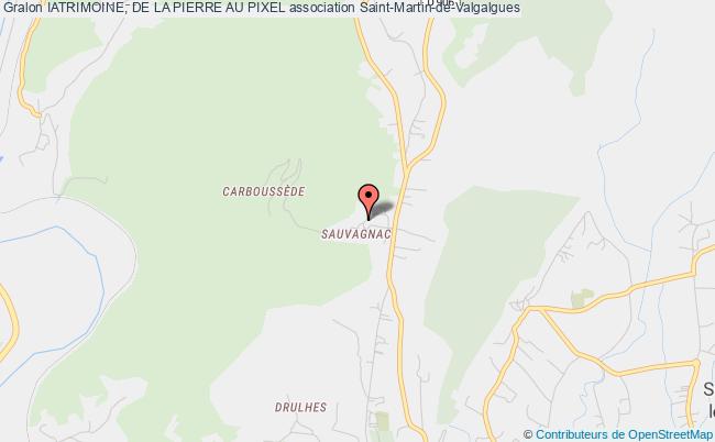plan association Iatrimoine, De La Pierre Au Pixel Saint-Martin-de-Valgalgues