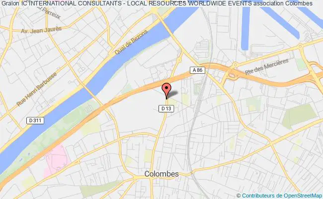 plan association Ic International Consultants - Local Resources Worldwide Events Colombes