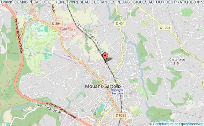 ICEM06-PÉDAGOGIE FREINET\r\nRÉSEAU D'ÉCHANGES PÉDAGOGIQUES AUTOUR DES PRATIQUES \r\nS'INSPIRANT DE L'ŒUVRE DE CÉLESTIN FREINET\r\nICEM06