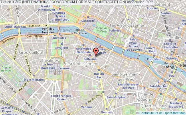 plan association Icmc (international Consortium For Male Contraception) PARIS