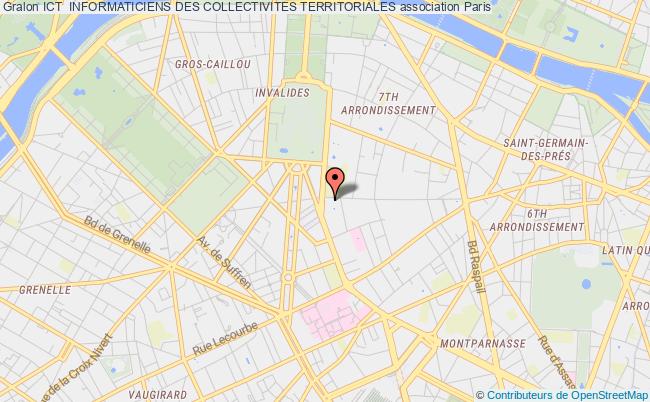 plan association Ict  Informaticiens Des Collectivites Territoriales Paris
