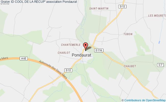 plan association Id Cool De La RÉcup' Pondaurat