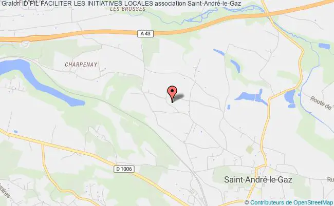 plan association Id Fil Faciliter Les Initiatives Locales Saint-André-le-Gaz