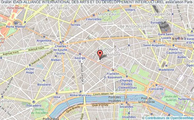 plan association Idadi-alliance International Des Arts Et Du Developpement Interculturel Paris