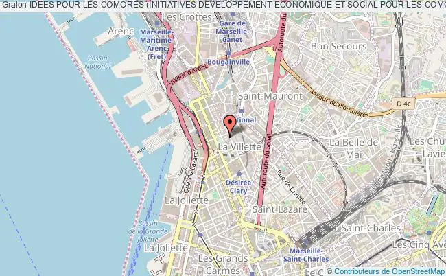 plan association Idees Pour Les Comores (initiatives Developpement Economique Et Social Pour Les Comores) Marseille