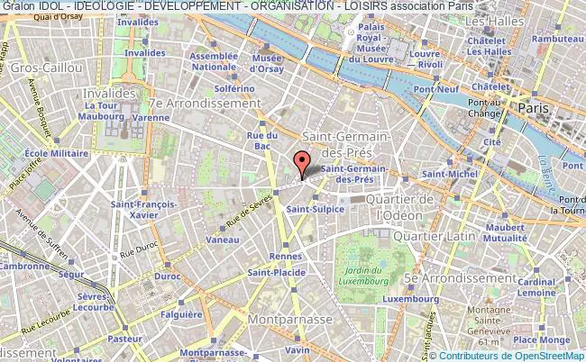plan association Idol - Ideologie - Developpement - Organisation - Loisirs Paris