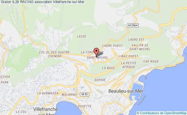 plan association Il28 Racing Villefranche-sur-Mer