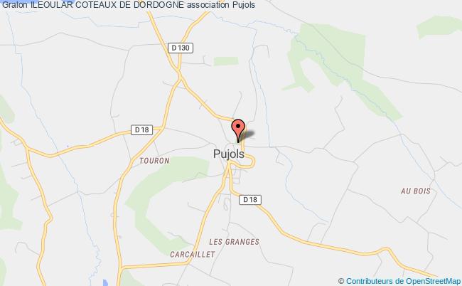 plan association Ileoular Coteaux De Dordogne Pujols