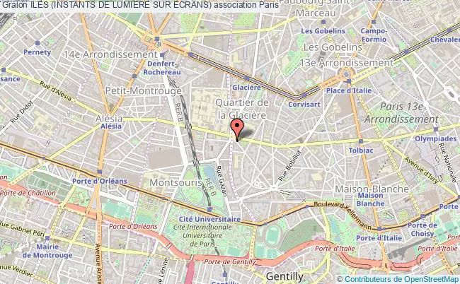 plan association Iles (instants De Lumiere Sur Ecrans) Paris