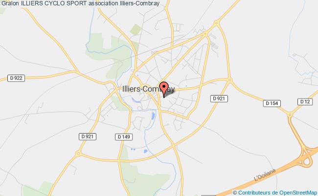 plan association Illiers Cyclo Sport Illiers-Combray