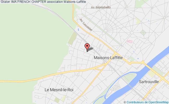 plan association Ima French Chapter Maisons-Laffitte