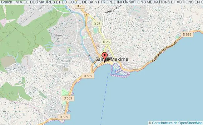 plan association I.m.a.ge Des Maures Et Du Golfe De Saint Tropez Informations Mediations Et Actions En Gerontologie Sainte-Maxime