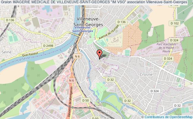 plan association Imagerie MÉdicale De Villeneuve-saint-georges "im Vsg" Villeneuve-Saint-Georges