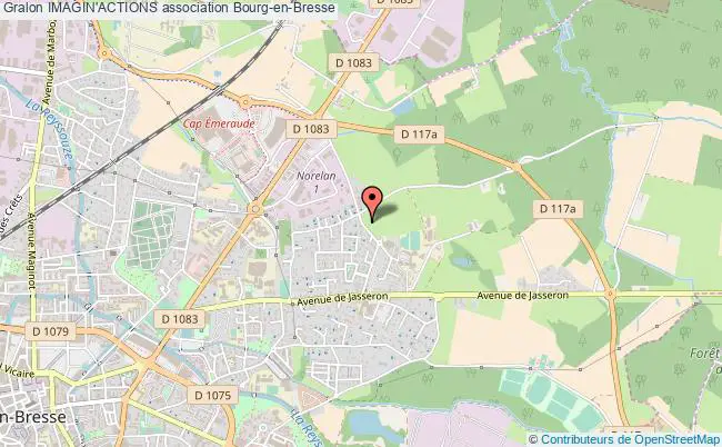plan association Imagin'actions Bourg-en-Bresse