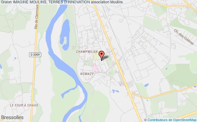 plan association Imagine Moulins, Terres D'innovation 