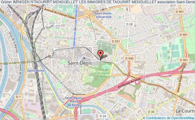 plan association Iminigen N'taourirt Menguellet: Les ImmigrÉs De Taourirt Menguellet Saint-Denis