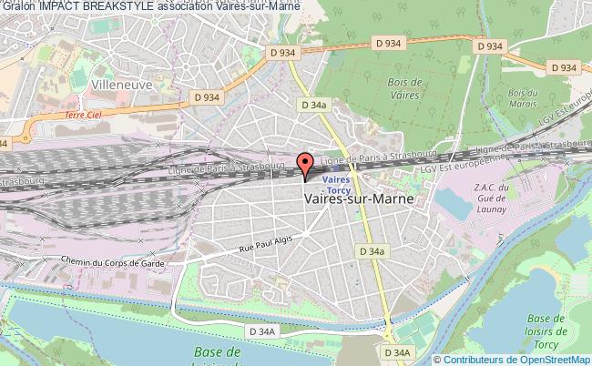 plan association Impact Breakstyle Vaires-sur-Marne