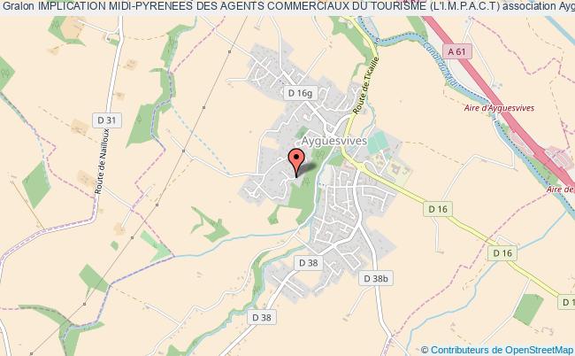 plan association Implication Midi-pyrenees Des Agents Commerciaux Du Tourisme (l'i.m.p.a.c.t) Ayguesvives