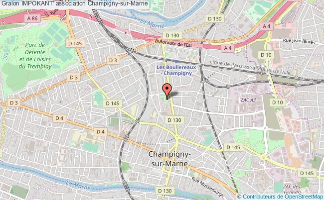 plan association Impokant' Champigny-sur-Marne