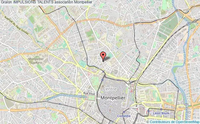 plan association Impulsions Talents Montpellier