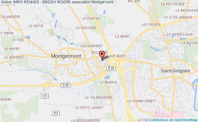 plan association Imrg Rennes - Breizh Riders Montgermont