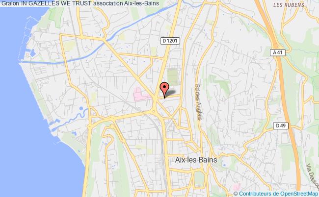 plan association In Gazelles We Trust Aix-les-Bains