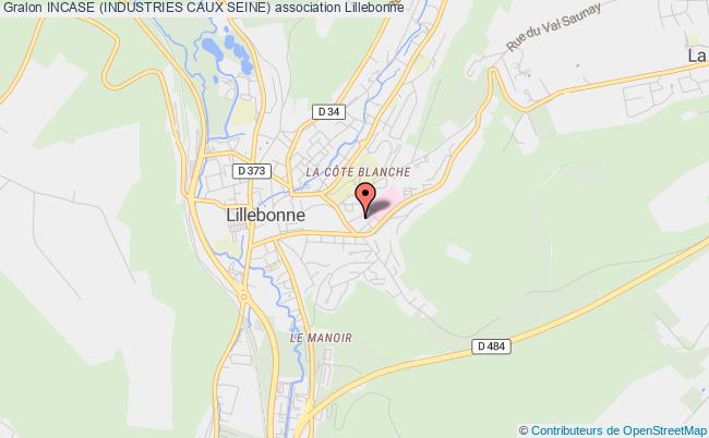 plan association Incase (industries Caux Seine) Lillebonne