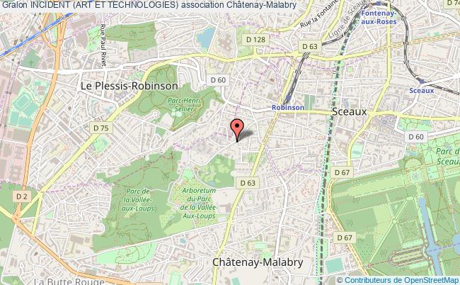 plan association Incident (art Et Technologies) Châtenay-Malabry