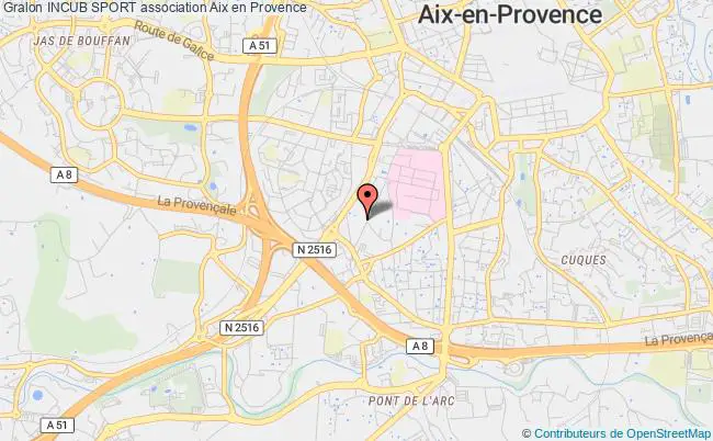 plan association Incub Sport Aix-en-Provence