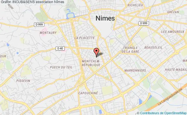 plan association Incub&sens Nîmes