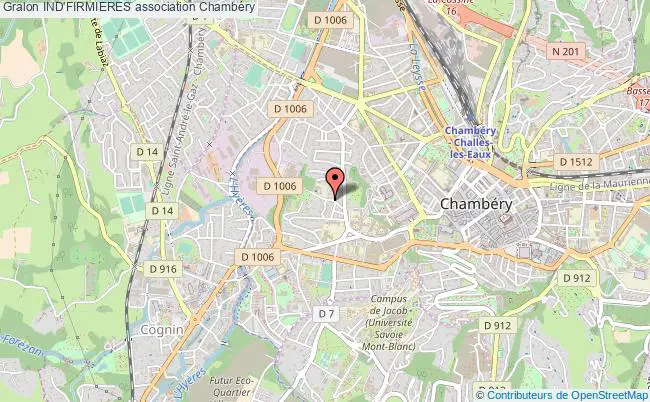 plan association Ind'firmieres Chambéry