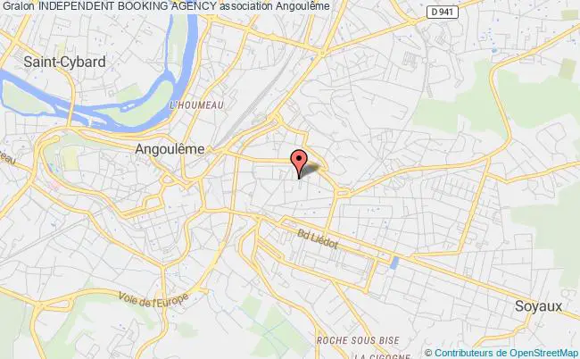 plan association Independent Booking Agency Angoulême