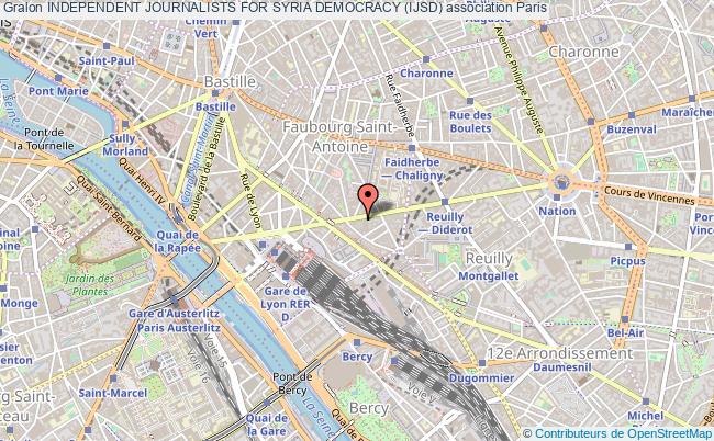 plan association Independent Journalists For Syria Democracy (ijsd) Paris 12e