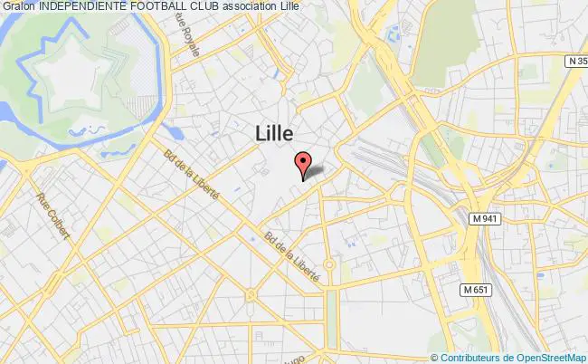 plan association Independiente Football Club Lille