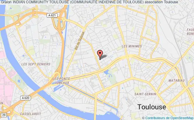 plan association Indian Community Toulouse (communautÉ Indienne De Toulouse) Toulouse