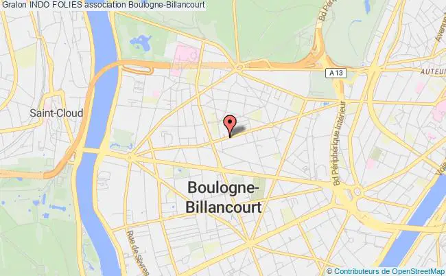 plan association Indo Folies Boulogne-Billancourt