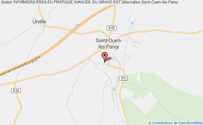 plan association Infirmiers·Ères En Pratique AvancÉe Du Grand Est Saint-Ouen-lès-Parey
