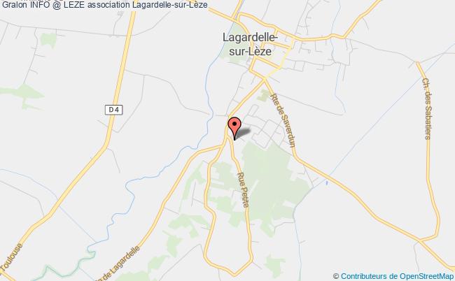 plan association Info @ Leze Lagardelle-sur-Lèze