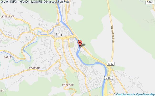 plan association Info - Handi - Loisirs O9 Foix